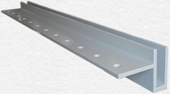 ES-GLASS-PROFIL-3000-500 - side profile adapted to the height of the floor